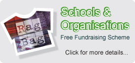 schools organisation textile fundraising recycling scheme